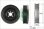 Riemenscheibe, Kurbelwelle Schaeffler INA 544 0138 10