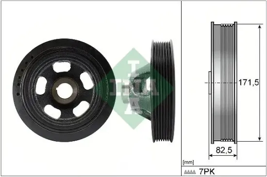 Riemenscheibe, Kurbelwelle Schaeffler INA 544 0144 10 Bild Riemenscheibe, Kurbelwelle Schaeffler INA 544 0144 10