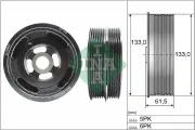 Riemenscheibe, Kurbelwelle Schaeffler INA 544 0167 10