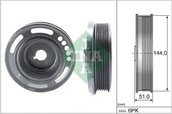 Riemenscheibe, Kurbelwelle Schaeffler INA 544 0168 10 Bild Riemenscheibe, Kurbelwelle Schaeffler INA 544 0168 10