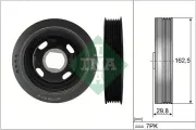 Riemenscheibe, Kurbelwelle Schaeffler INA 544 0179 10