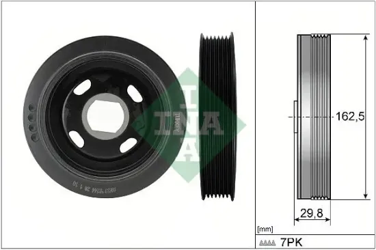 Riemenscheibe, Kurbelwelle Schaeffler INA 544 0179 10 Bild Riemenscheibe, Kurbelwelle Schaeffler INA 544 0179 10