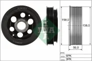 Riemenscheibe, Kurbelwelle Schaeffler INA 544 0180 10