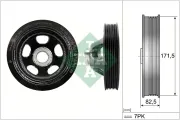 Riemenscheibe, Kurbelwelle Schaeffler INA 544 0195 10