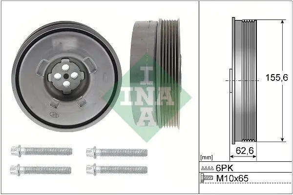 Riemenscheibensatz, Kurbelwelle Schaeffler INA 544 0501 20