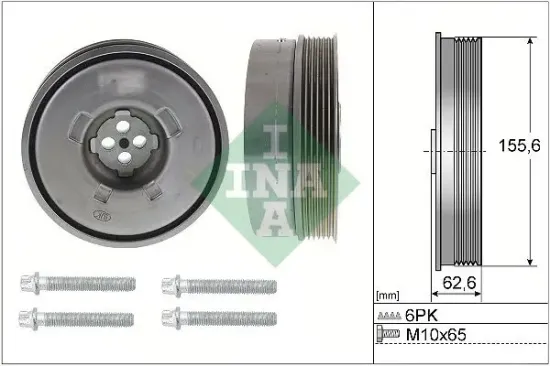 Riemenscheibensatz, Kurbelwelle Schaeffler INA 544 0501 20 Bild Riemenscheibensatz, Kurbelwelle Schaeffler INA 544 0501 20