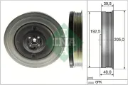 Riemenscheibe, Kurbelwelle Schaeffler INA 544 0503 10