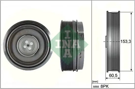 Riemenscheibe, Kurbelwelle Schaeffler INA 544 0505 10 Bild Riemenscheibe, Kurbelwelle Schaeffler INA 544 0505 10