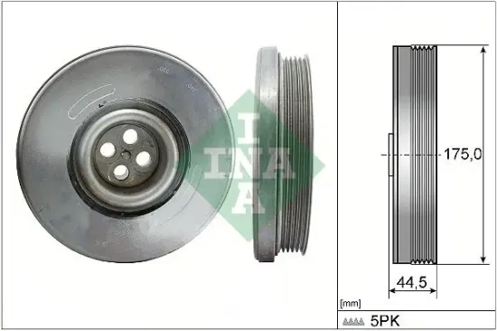 Riemenscheibe, Kurbelwelle Schaeffler INA 544 0604 10 Bild Riemenscheibe, Kurbelwelle Schaeffler INA 544 0604 10