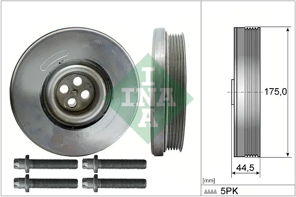 Riemenscheibensatz, Kurbelwelle Schaeffler INA 544 0604 20