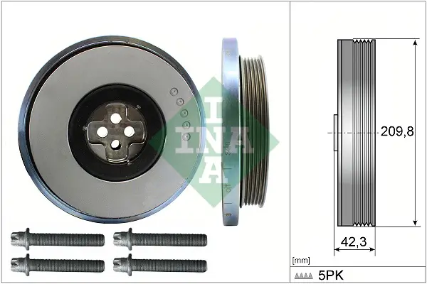 Riemenscheibe, Kurbelwelle Schaeffler INA 544 0606 20