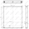 Ladeluftkühler links NRF 30755 Bild Ladeluftkühler links NRF 30755