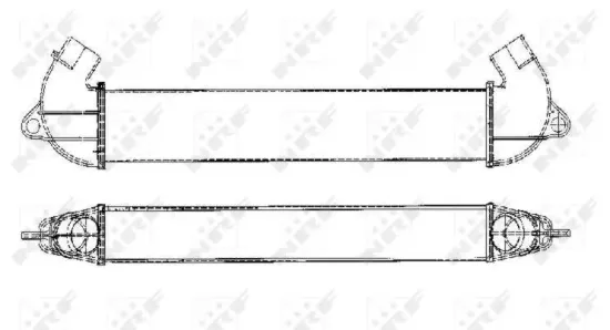 Ladeluftkühler NRF 30140A Bild Ladeluftkühler NRF 30140A