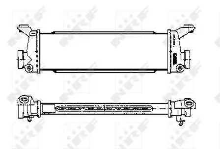 Ladeluftkühler NRF 30151 Bild Ladeluftkühler NRF 30151