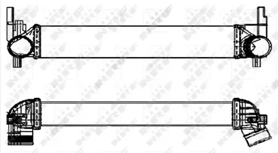 Ladeluftkühler NRF 30253 Bild Ladeluftkühler NRF 30253