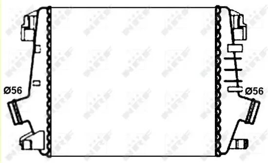 Ladeluftkühler NRF 30272 Bild Ladeluftkühler NRF 30272