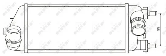 Ladeluftkühler NRF 30341 Bild Ladeluftkühler NRF 30341