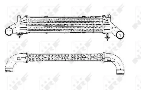 Ladeluftkühler NRF 30440 Bild Ladeluftkühler NRF 30440