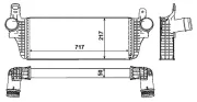 Ladeluftkühler NRF 30466