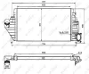 Ladeluftkühler NRF 30818 Bild Ladeluftkühler NRF 30818