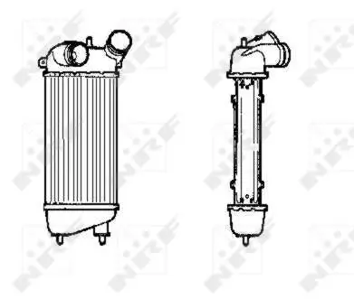 Ladeluftkühler NRF 30836 Bild Ladeluftkühler NRF 30836
