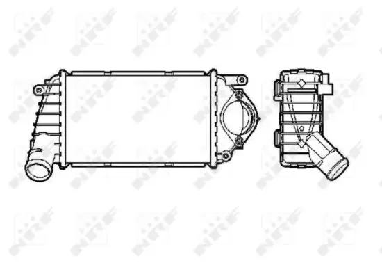 Ladeluftkühler NRF 30849 Bild Ladeluftkühler NRF 30849