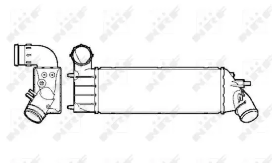 Ladeluftkühler NRF 30853 Bild Ladeluftkühler NRF 30853