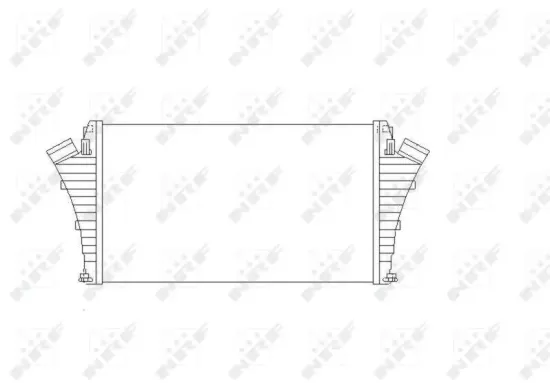 Ladeluftkühler NRF 30855 Bild Ladeluftkühler NRF 30855