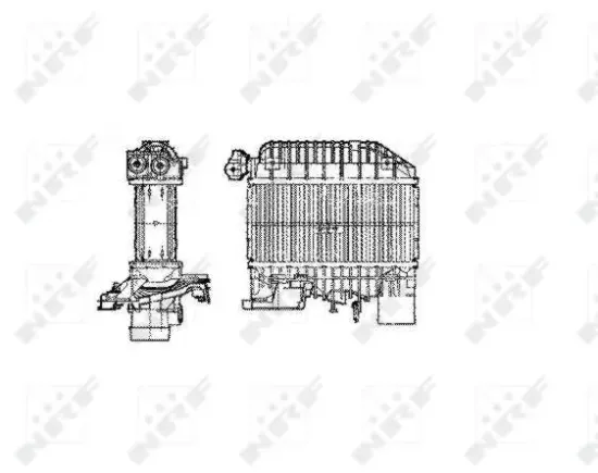 Ladeluftkühler NRF 30856 Bild Ladeluftkühler NRF 30856