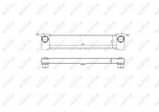 Ladeluftkühler NRF 30902 Bild Ladeluftkühler NRF 30902