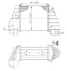 Ladeluftkühler NRF 309040