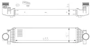 Ladeluftkühler NRF 309068