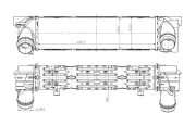 Ladeluftkühler NRF 309097