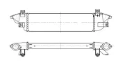 Ladeluftkühler NRF 309113