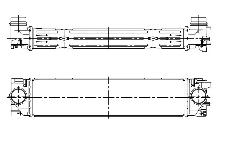 Ladeluftkühler NRF 309118