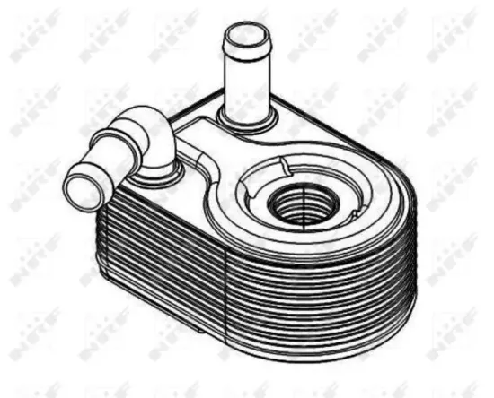 Ölkühler, Motoröl NRF 31069 Bild Ölkühler, Motoröl NRF 31069