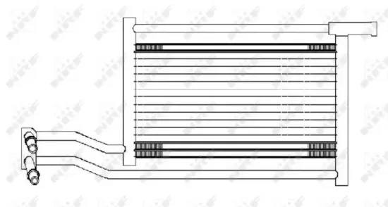 Ölkühler, Automatikgetriebe NRF 31137 Bild Ölkühler, Automatikgetriebe NRF 31137