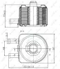 Ölkühler, Motoröl NRF 31735 Bild Ölkühler, Motoröl NRF 31735