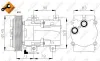 Kompressor, Klimaanlage 12 V NRF 32085 Bild Kompressor, Klimaanlage 12 V NRF 32085