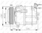 Kompressor, Klimaanlage 12 V NRF 32117