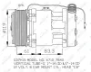 Kompressor, Klimaanlage 12 V NRF 32132 Bild Kompressor, Klimaanlage 12 V NRF 32132