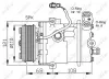 Kompressor, Klimaanlage 12 V NRF 32197 Bild Kompressor, Klimaanlage 12 V NRF 32197