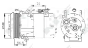 Kompressor, Klimaanlage 12 V NRF 32250