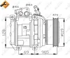 Kompressor, Klimaanlage 12 V NRF 32438 Bild Kompressor, Klimaanlage 12 V NRF 32438