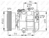 Kompressor, Klimaanlage 12 V NRF 32442G Bild Kompressor, Klimaanlage 12 V NRF 32442G