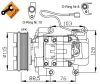 Kompressor, Klimaanlage 12 V NRF 32681 Bild Kompressor, Klimaanlage 12 V NRF 32681