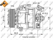 Kompressor, Klimaanlage 12 V NRF 32692