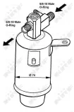 Trockner, Klimaanlage NRF 33018