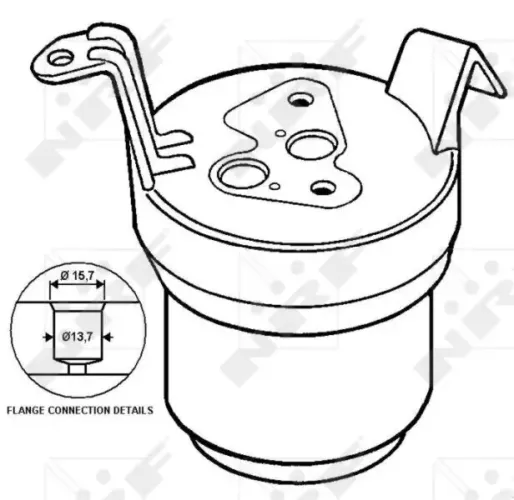 Trockner, Klimaanlage NRF 33111 Bild Trockner, Klimaanlage NRF 33111