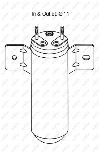 Trockner, Klimaanlage NRF 33162 Bild Trockner, Klimaanlage NRF 33162
